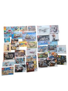 LEGO Manual 28 Complete Lego manual books.